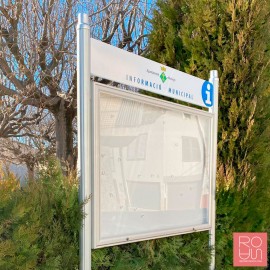 Vitrina d'informació municipal